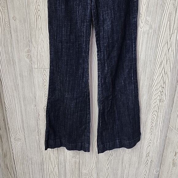 Lipstick Sailor Retro Flare Jeans Juniors Size 5 - Picture 3 of 12